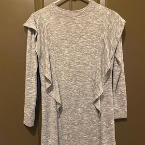 Girl long sweater gray color perfect conditions size xl (14/16)